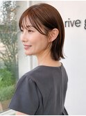 【158.ドライヤー時間の半減♪ショートボブ】