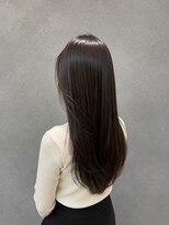 ラベルムバイエーケー(La Belleme by AK)&nbsp;大人の艶髪ダークブラウンロング