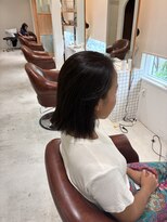 ファスナーグランデ(fustener grande) タッセルボブ×外ハネ