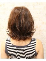 ラピッツヘアデザイン(la Pitt's hair design)&nbsp;丸みとハネ感の絶妙セミディー☆
