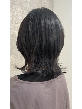 シュガービー(SUGAR-B) 【SUGAR-B】ウルフレイヤーボブ　ディープパープル