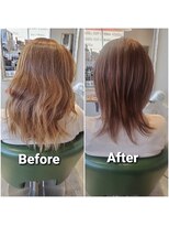 ポンテ 大野城店(ponte)&nbsp;【全国で1%以下の厳選サロンの仕上がり☆髪質改善】