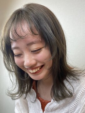 グラヘアーストーリー(gra HAIR STORY) ラフミディ×ベイリーフグリーン