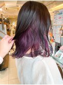 インナーカラー カシスパープル 【横浜】