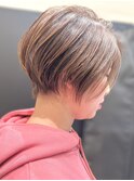 似合わせカット×デザインカラー×ステップボーンカット