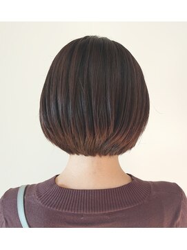 マヤ 小瀬店(MYA) 丸みスッキリショートボブ