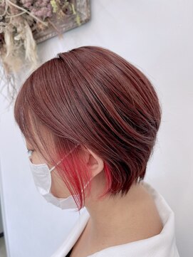 ダンクレスト(Daan Crest) 【インナーカラー】×【ベリーベリーピンク】