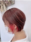 【インナーカラー】×【ベリーベリーピンク】