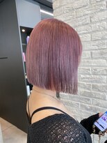 ラックスビー ウメダ 大阪梅田店(LUXBE UMEDA) bob/lavender pink