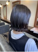 切りっぱなしボブ