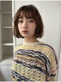 内巻きふんわりボブ