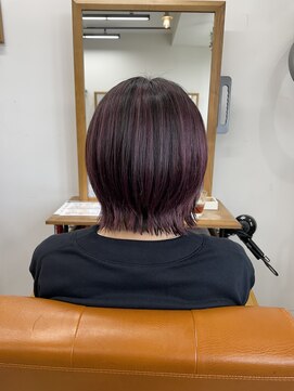 ルチナ 秦野(Lucina) バレイヤージュ/ピンクラベンダー/ダブルカラー