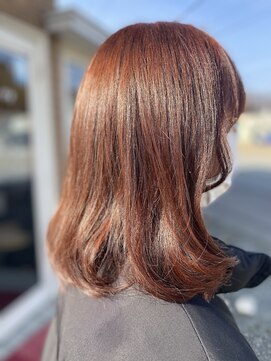 ピックアップ(Pick UP) 黒髪卒業カラー/ピンクオレンジ