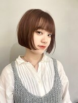 リタブランシェ(Lita branche) "ミニボブ×ミルクティベージュ"