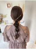 編み下ろしアレンジ