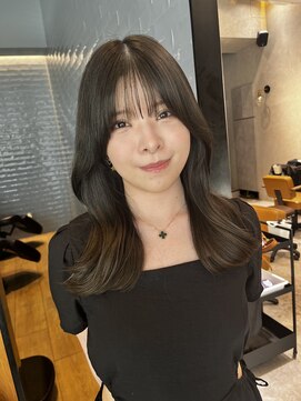 チャンネル(channel) 韓国くびれヘア♪♪オリーブグレー♪♪大宮　大宮駅