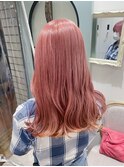 ブリーチ必須◎薄ピンクカラー♪