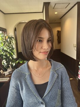 ノーマン(NORMAN) 前下がりボブ(Mine)