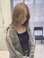 アフター(after) 10代.20代.30代ミルクティーグレージュ.カーテンバング