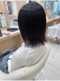 インナーカラーディープアメジスト！