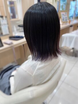 アッシュ 行徳店(Ash) インナーカラーディープアメジスト！
