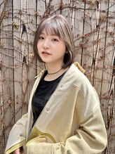 アイボリー(ivory) 【ivory】時短ヘア＊スモーキーベージュ【田中】