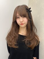 ゼスト パーク(ZEST PARK)&nbsp;レイヤーカット/ブラウンカラー/韓国ヘア