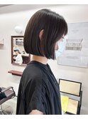 【Look at】20代30代40代スリークボブシアベージュ