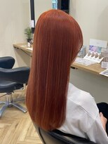 アルター(aL ter) 【オレンジ×ロング】デザインカラー/レイヤー/鎌取/林愛華