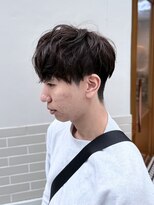 アレアル 広島並木通り店(ALEAR)&nbsp;メンズマッシュ/ニュアンスパーマ/アッシュブラウン