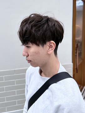 アレアル 広島並木通り店(ALEAR) メンズマッシュ/ニュアンスパーマ/アッシュブラウン