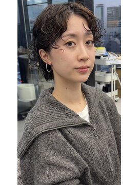 ビューナゴヤ 名駅(VIEW NAGOYA) 前髪カタログ/イメチェンスタイル／ウェーブパーマ/こなれミディ