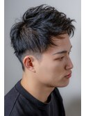 20代30代40代メンズツーブロック刈り上げビジカジオシャレ感