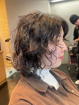 エルマノ 仙川(L mano) くせ毛風ボブパーマ