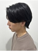 メンズセンターパートパーマニュアンスパーマリバースパーマ