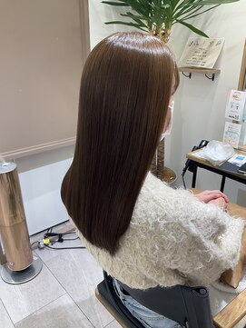 クク(coucou) 髪質改善ストレート×ロングスタイル