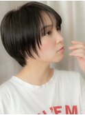 似合わせカット大人かわいい丸みショートマッシュY上尾10代20代