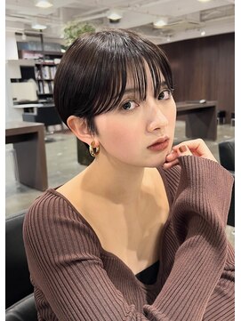 アビー(ABBEY4) ショートカットショートヘアコンパクトショートボブ丸みショート