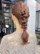 ラックセカンドスペース(LUCK 2nd SPACE)&nbsp;【お呼ばれアレンジ】ぽこぽこポニーテール