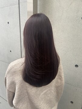 ディジョン(Dijon) 韓国顔まわりレイヤーカットグレージュオリーブベージュブラウン