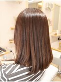 セミロングスタイル