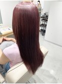 ツヤ感たっぷりカシスブラウン