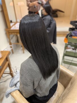 アンククラシックヘアー(ank classic hair) 《黒髪×髪質改善トリートメント》