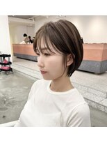ナンバー 博多(Number)&nbsp;【短すぎないショートボブ/ベージュカラー】