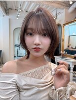 ロンドアベニール 北千住(Lond avenir)&nbsp;韓国顔周り/バタフライカット/ミディアムレイヤーカット北千住