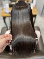 シャルムバイケンジ(Charm.by KENJE) 天使の縮毛矯正銀座髪質改善前髪ピンクベージュアンブレラカラー