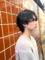 クオル キャスト 熊本(QOL×cast)&nbsp;シャドウパーマ[メンズカット/ルーズショート/通町筋]