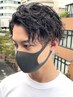 【新規】メンズカット+ツイストスパイラルor波巻きパーマ ¥7900(平日限定)