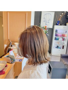 ワイボンドヘアー(Y bond hair) 似合わせカット20代30代40代50代ショートボブくびれレイヤーボブ
