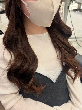 アピッシュ ギンザ(apish ginza) コテ巻きパーマ/ロングパーマ/デジタルパーマ/前髪パーマ